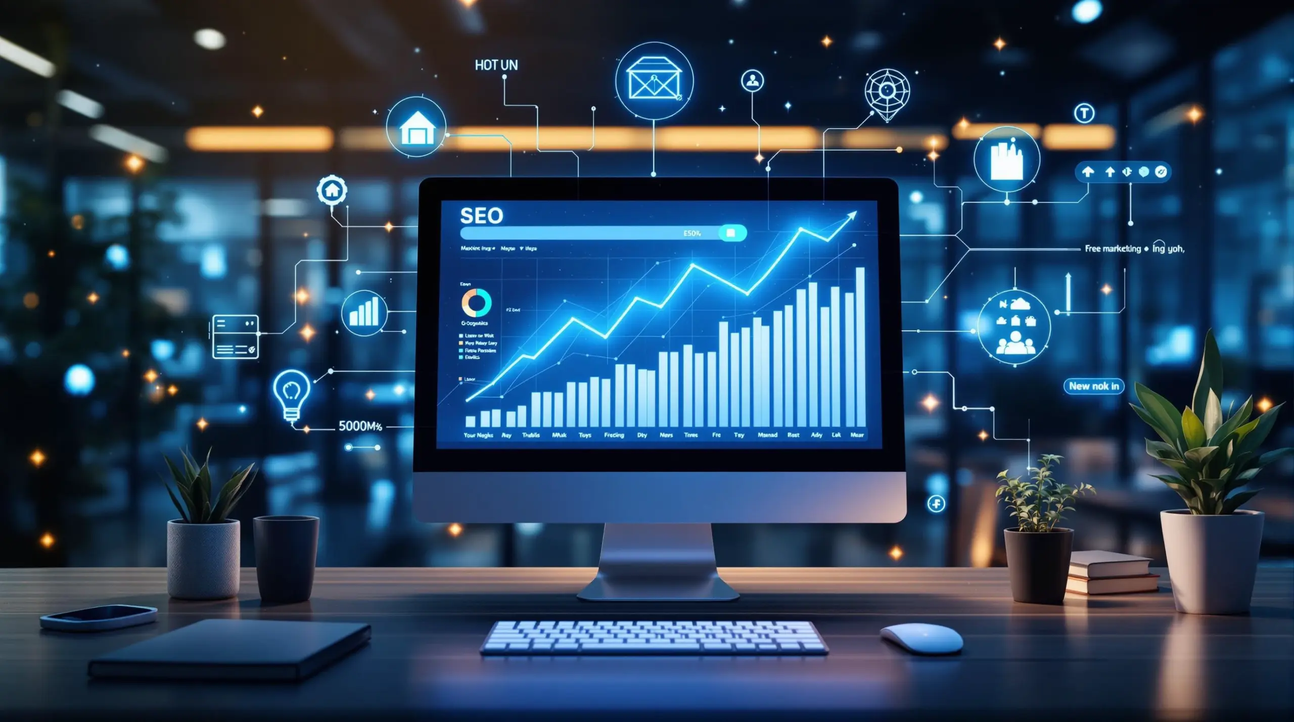 how seo provides free marketing